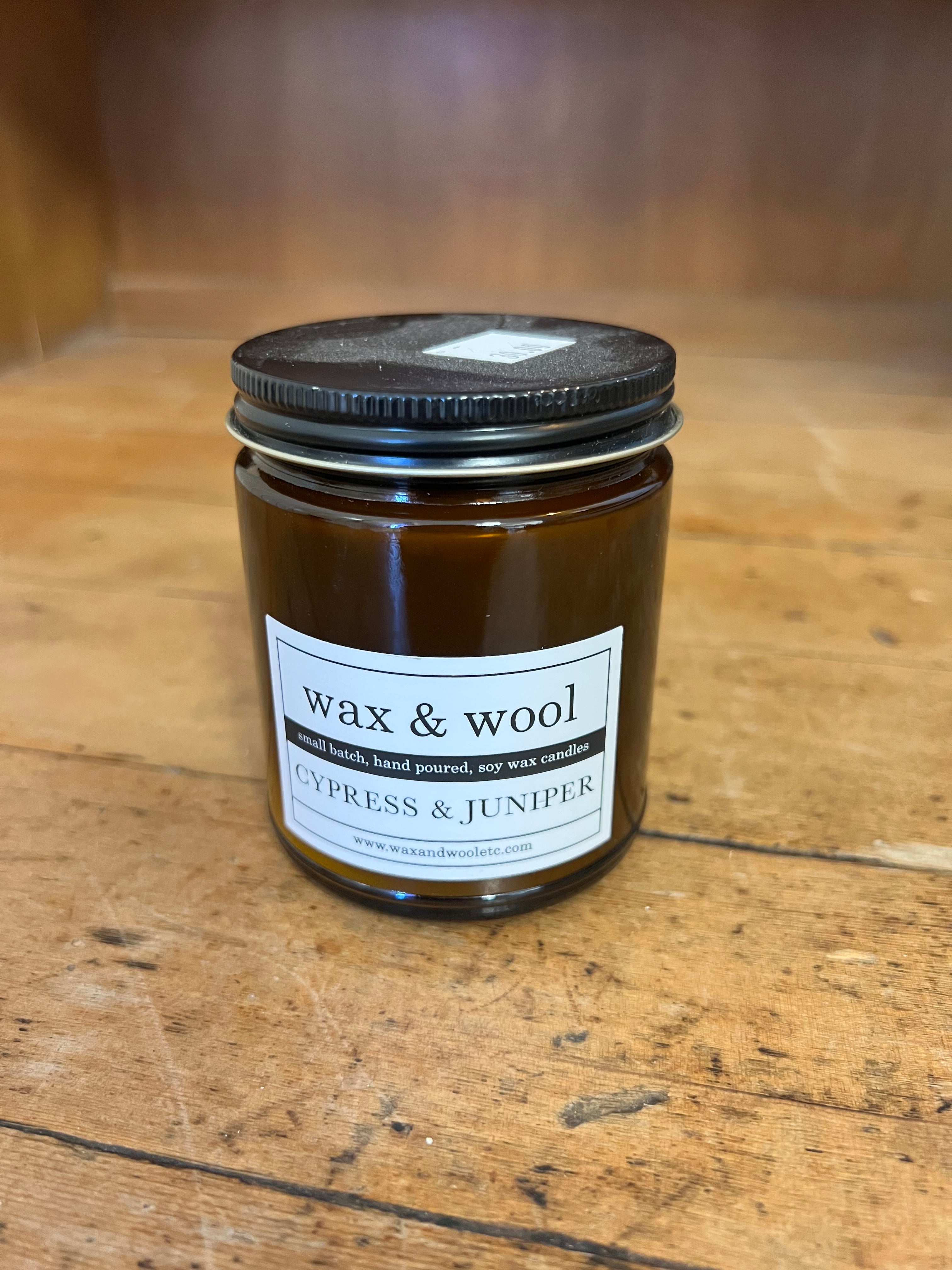 Wax and Wool Candles soy